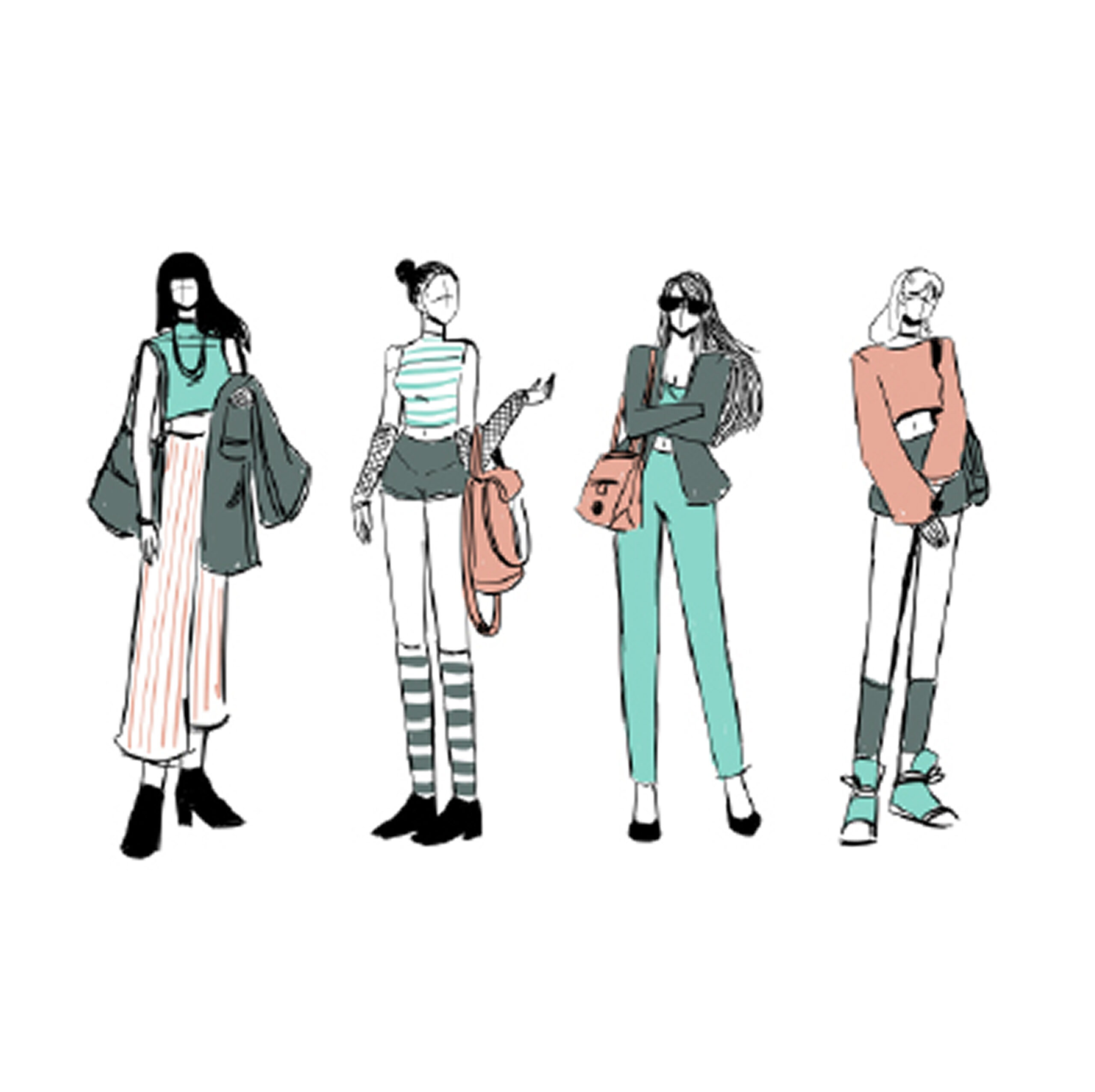 얼굴 및 체형 분석 디지털 결과 차트